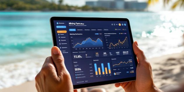 Manage Your Mining Farm from the Beach: The Power of Remote Monitoring